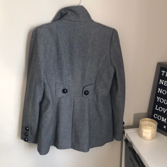 Gray peacoat! 🧥 ADORABLE ✨ - Picture 3 of 4